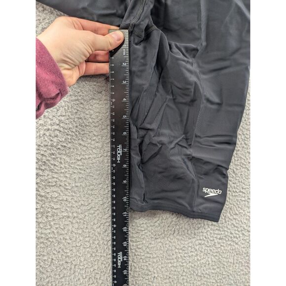 NWT Speedo Men's size 38 Black PowerFlex Jammers Training Swimsuit - Picture 8 of 12